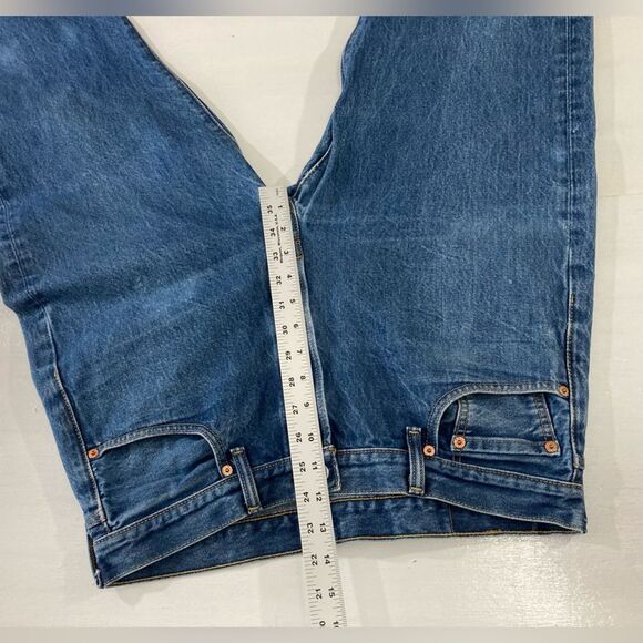 Levi’s Jeans Men’s 36x34 Blue Denim 501 XX Button Fly Straight Leg Classic - Picture 12 of 14